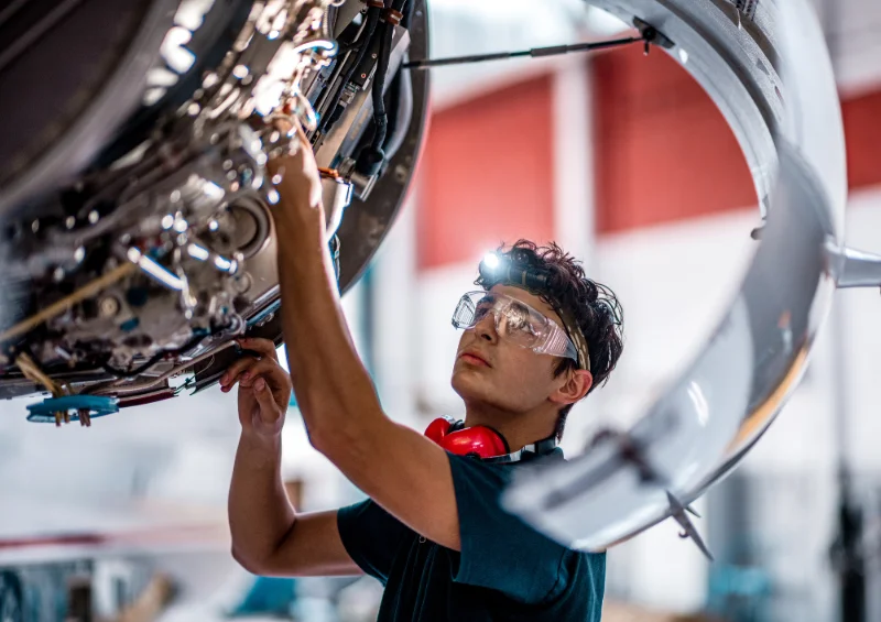 aerospace aircraft jet engine maintenance