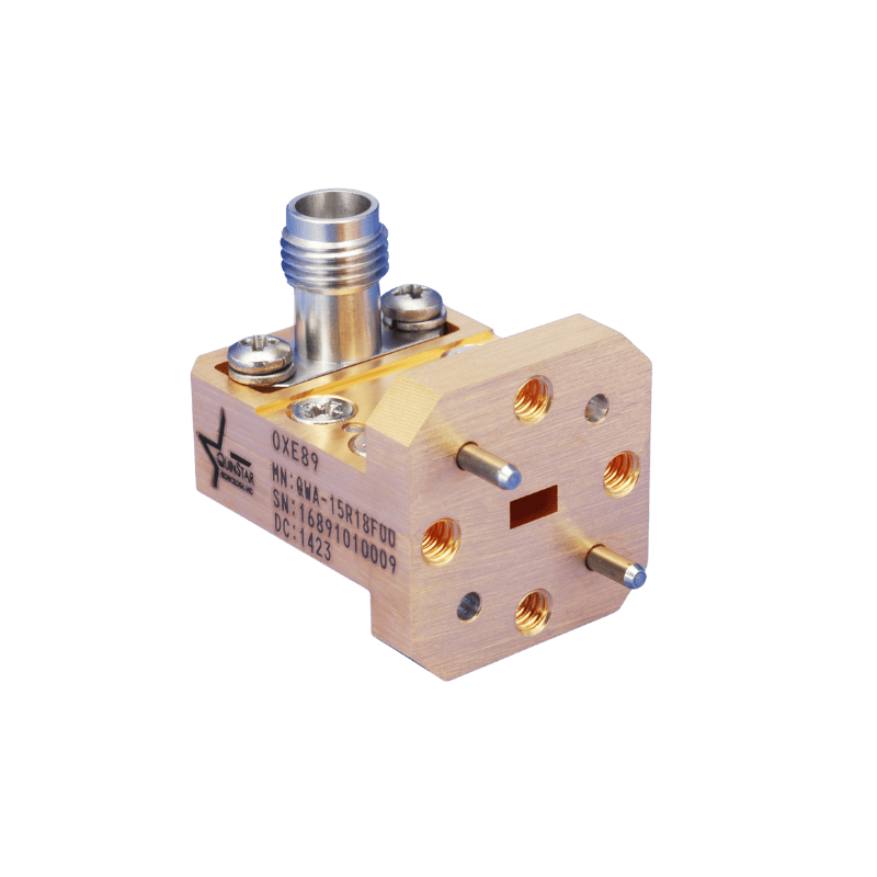 Adaptadores coaxiales de guía de onda